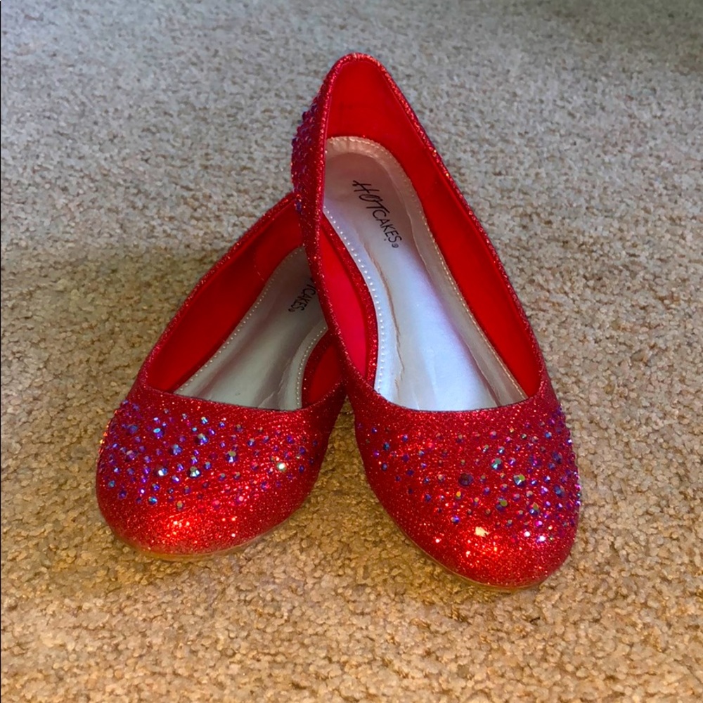 Hotcakes 7M Ruby Red Flats